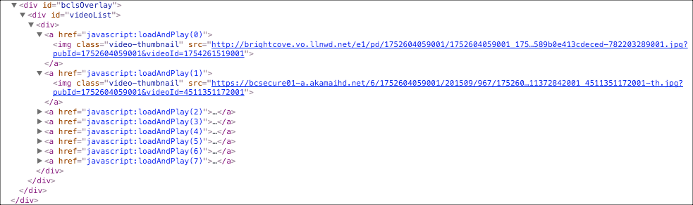 HTML de superposition brute