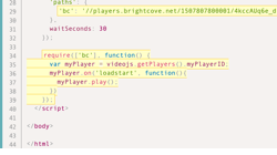 RequireJS et Brightcove Player