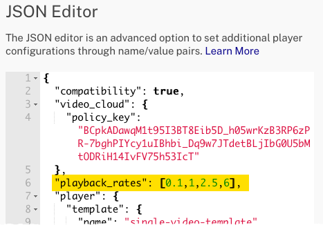 taux de lecture éditeur json