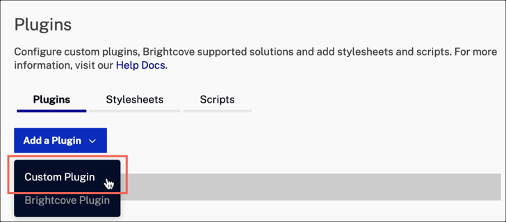 Plugin personnalisé